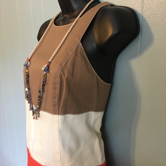 WORTH Colorblock Classic Dress, Sz 6 - Picture 4 of 8